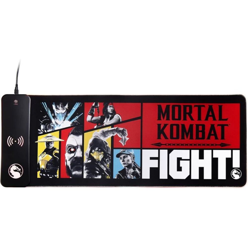 Numskull - Power Idolz - Mortal Kombat - Oversize Gaming Mat & Mobile Charger